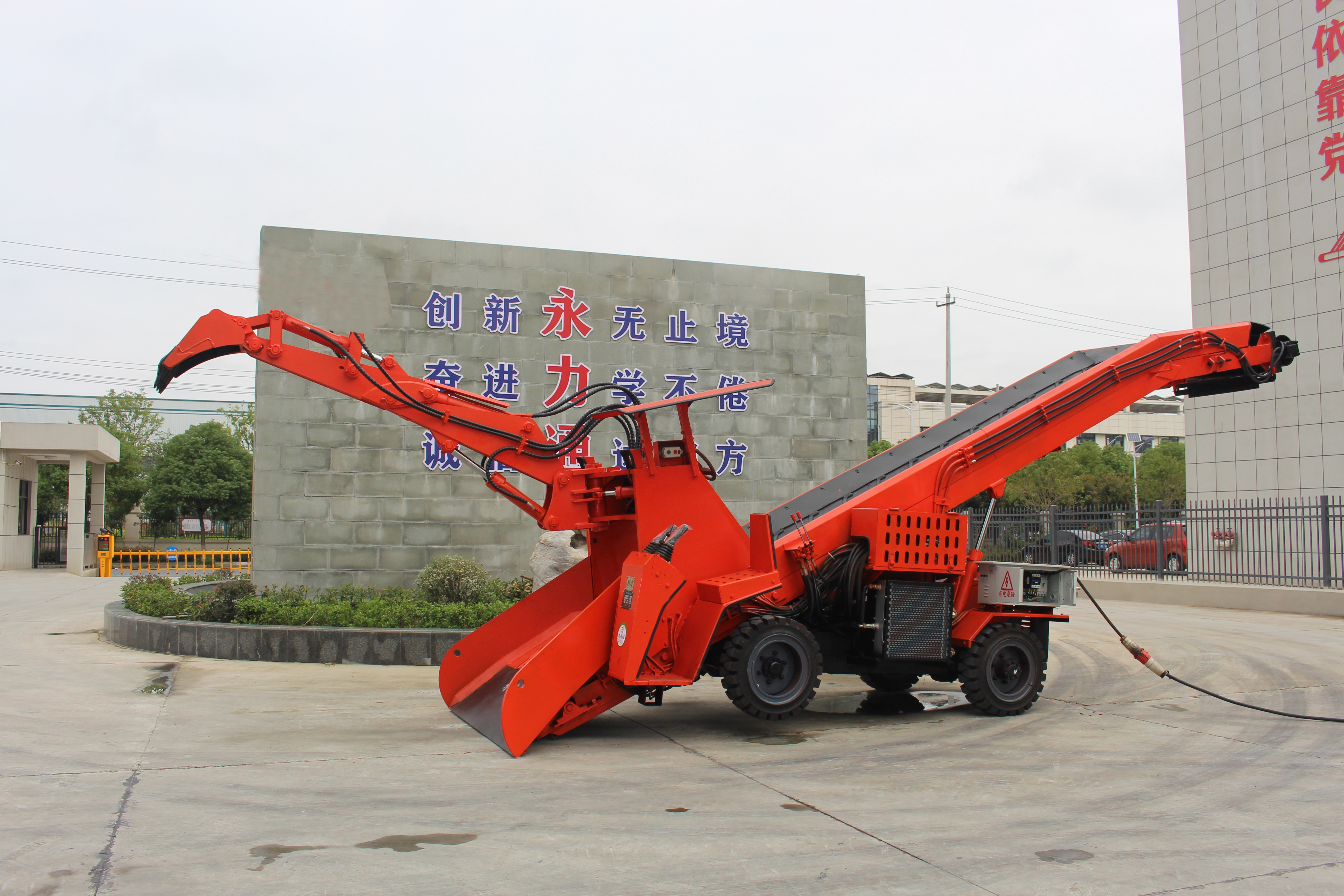 永力通防爆扒渣機，非標定制，滿足特殊工況